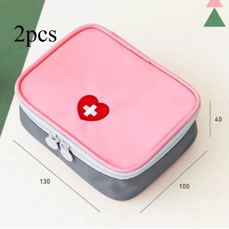 Professional Empty First Aid Kit - Large Portable Emergency Medical Bag