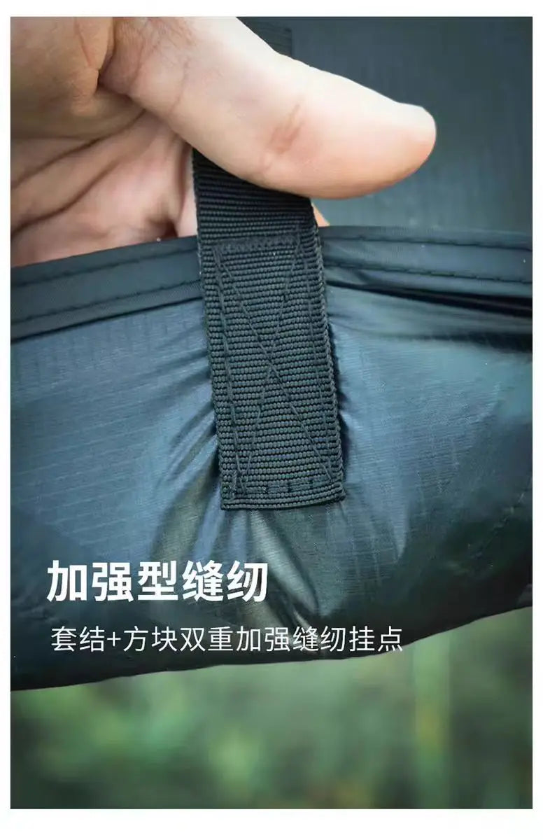 Aricxi Ultra Light Tarp - 15D Silicone Nylon Butterfly Shelter (4m x 3m)