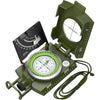 Professional Military Compass - Waterproof Metal Geological Navigation Tool
