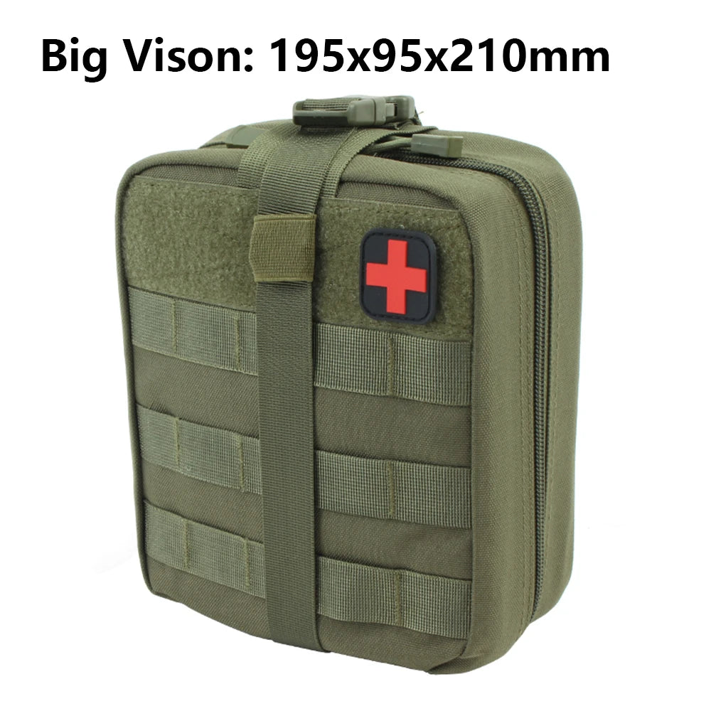 TACTIFANS Tactical First Aid Pouch - MOLLE Medical Kit