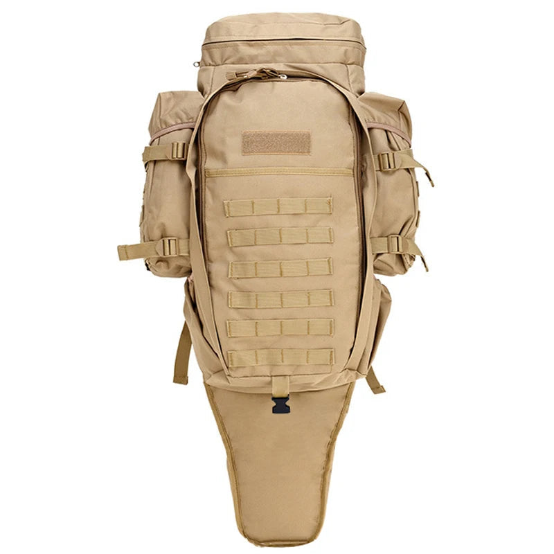 60L Tactical Military Backpack - Waterproof Outdoor Rucksack for Hiking & Camping