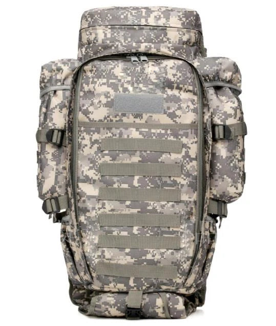 60L Tactical Military Backpack - Waterproof Outdoor Rucksack for Hiking & Camping