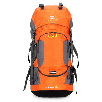 LIXADA 60L Waterproof Hiking Backpack with Rain Cover
