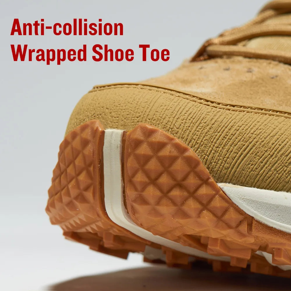 RAX Waterproof Mid-Top Hiking Boots - Men's & Women's Outdoor Trekking Shoes