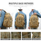 Tactical Camping Backpack - 40L Outdoor Hiking Rucksack with MOLLE System