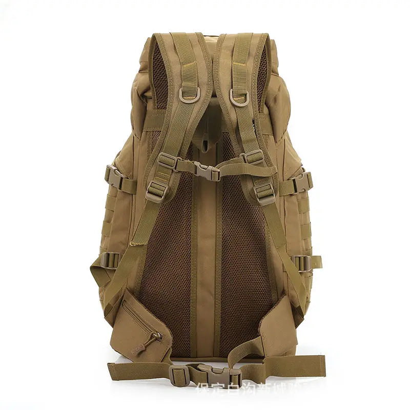60L Tactical Camping Backpack - Waterproof MOLLE Hiking Rucksack