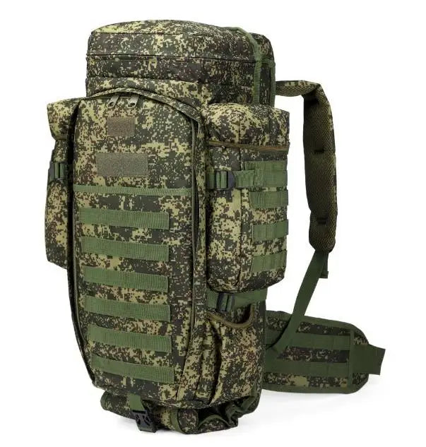 60L Tactical Military Backpack - Waterproof Outdoor Rucksack for Hiking & Camping