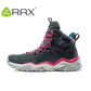 RAX Waterproof Mid-Top Hiking Boots - Men's & Women's Outdoor Trekking Shoes