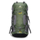 LIXADA 60L Waterproof Hiking Backpack with Rain Cover
