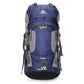 LIXADA 60L Waterproof Hiking Backpack with Rain Cover