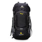LIXADA 60L Waterproof Hiking Backpack with Rain Cover