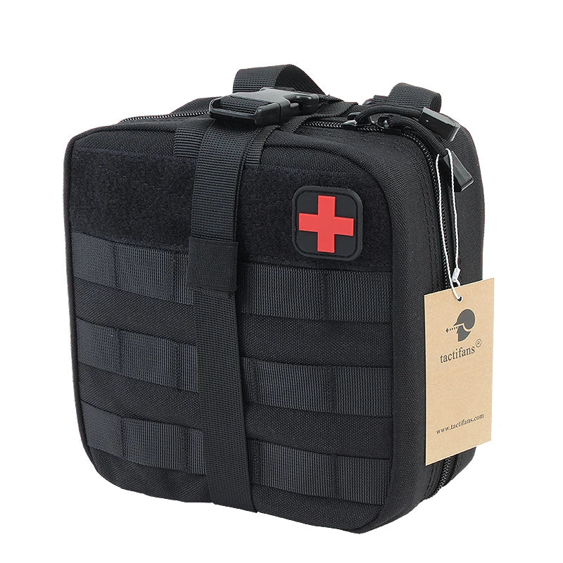 TACTIFANS Tactical First Aid Pouch - MOLLE Medical Kit