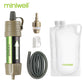 Miniwell Portable Gravity Water Filter System - Emergency Water Purification for Hiking & Camping