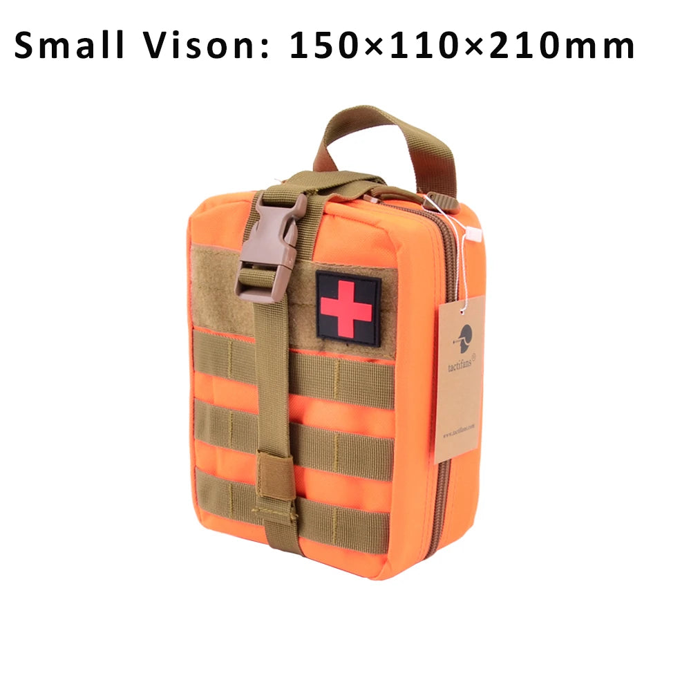 TACTIFANS Tactical First Aid Pouch - MOLLE Medical Kit
