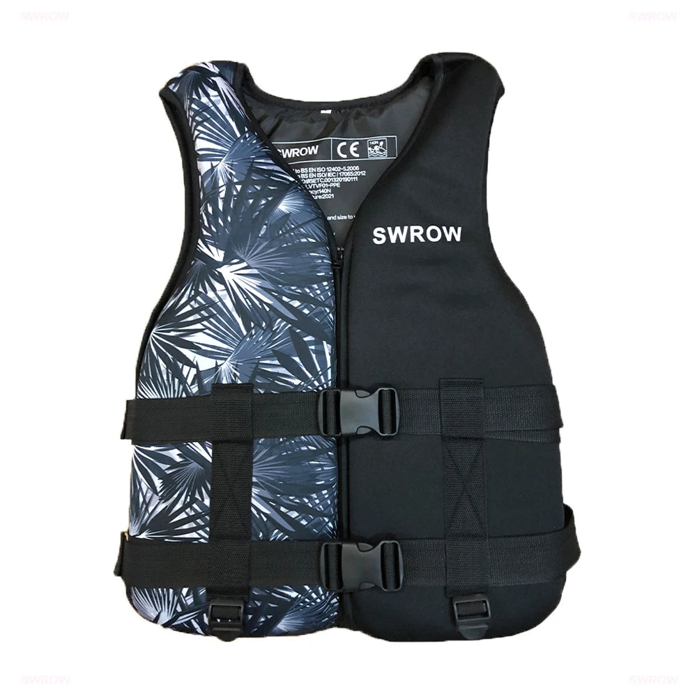 Premium Neoprene Life Jacket - Adult & Youth Water Sports Safety Vest