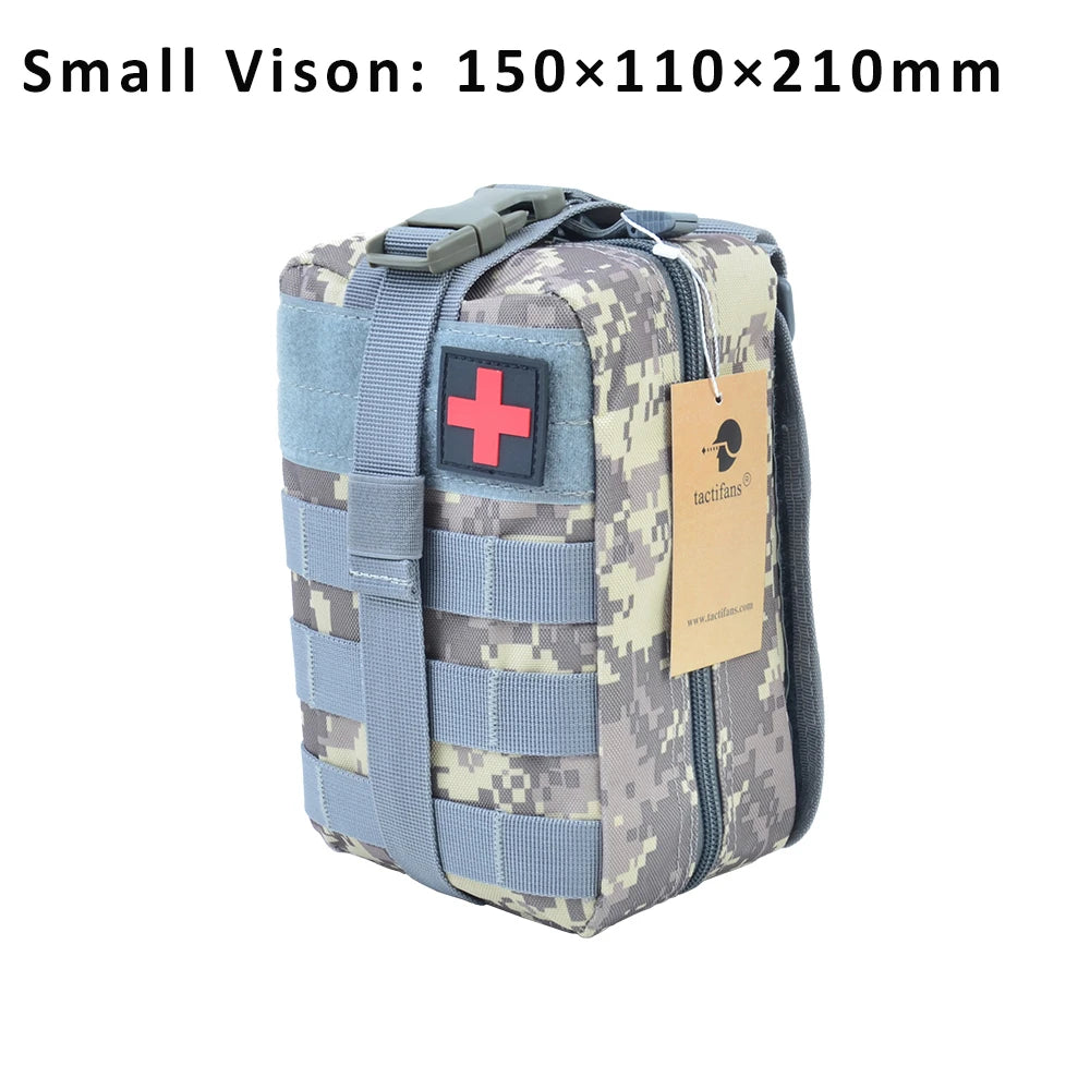 TACTIFANS Tactical First Aid Pouch - MOLLE Medical Kit