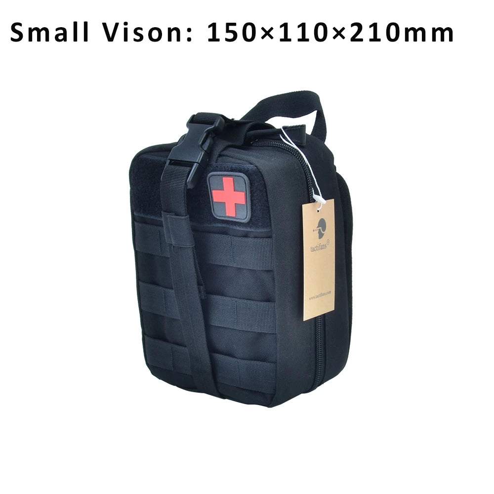 TACTIFANS Tactical First Aid Pouch - MOLLE Medical Kit