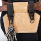 Tactical Carabiner Clip with Nylon Belt Loop - Heavy-Duty Metal Hook for Outdoor Activities