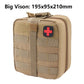 TACTIFANS Tactical First Aid Pouch - MOLLE Medical Kit