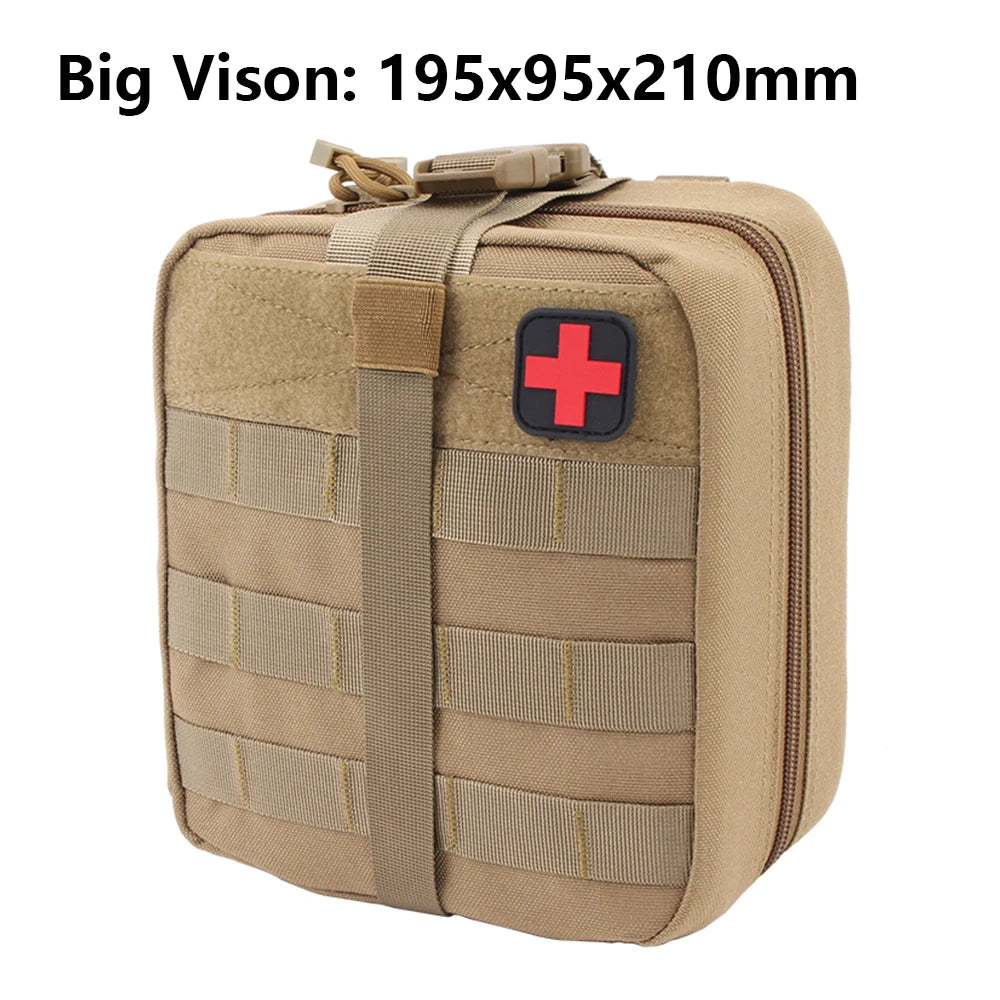 TACTIFANS Tactical First Aid Pouch - MOLLE Medical Kit