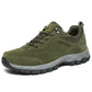 Men's Outdoor Suede Leather Hiking Shoes - Waterproof Trail & Hunting Boots