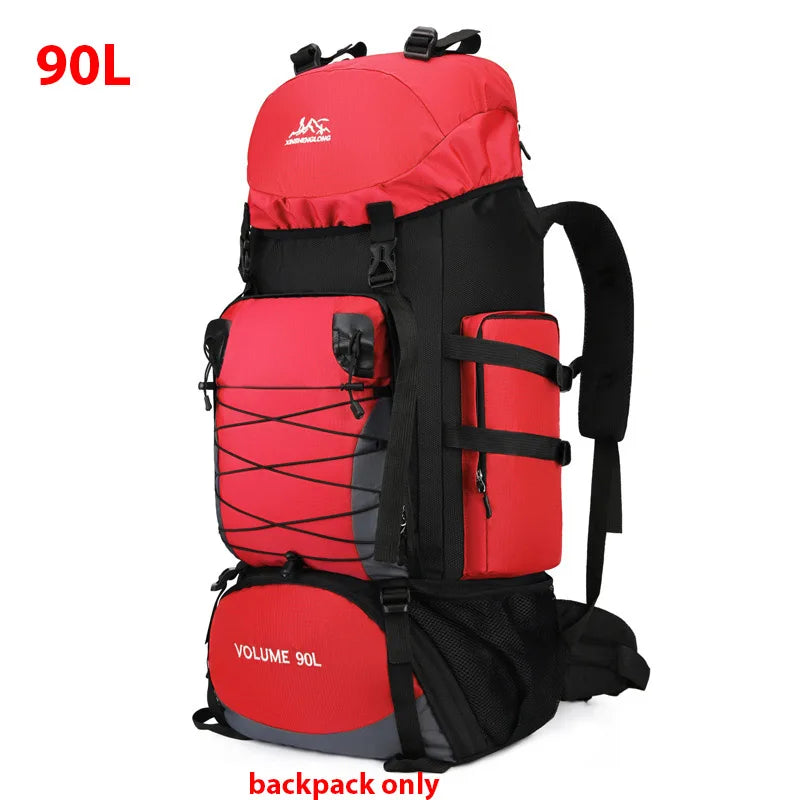 90L Military Tactical Backpack - Large Capacity Hiking & Camping Rucksack
