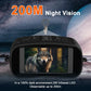 Professional Night Vision Binoculars with 2.5K Resolution and 6X Digital Zoom