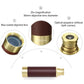25x30 Brass Monocular Telescope - Portable Handheld Binoculars