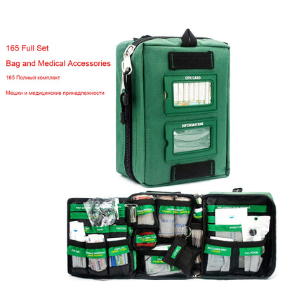 165-Piece Professional First Aid Kit with Emergency Medical Supplies