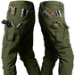 IX7 Tactical Cargo Pants - Winter Fleece Lined Multi-Pocket Waterproof Trousers
