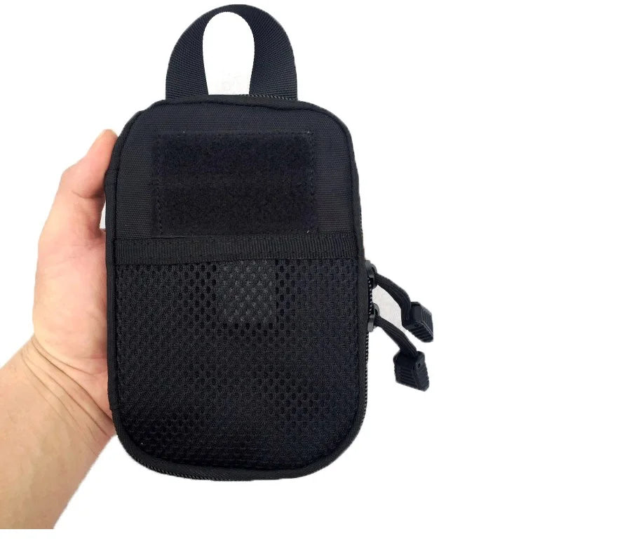 Tactical MOLLE EDC Organizer Pouch - Waterproof Multi-Purpose Waist Bag