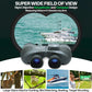 Professional Marine Binoculars 10x50 with Rangefinder & Compass - IPX7 Waterproof
