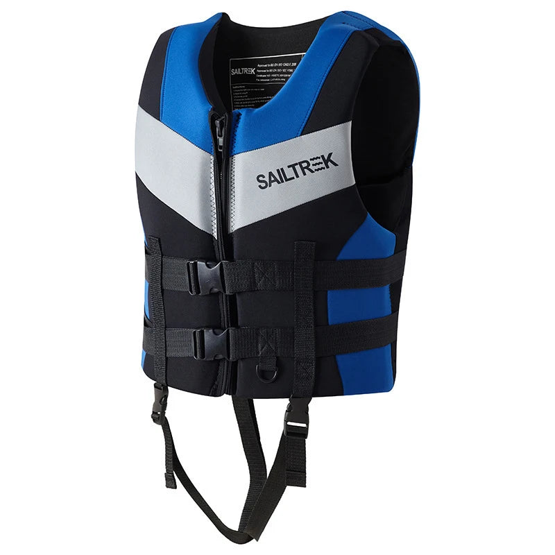 Adult Neoprene Life Jacket - Professional Water Sports Safety Vest
