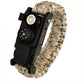 LED Paracord Survival Bracelet - Waterproof Emergency 550 Parachute Cord