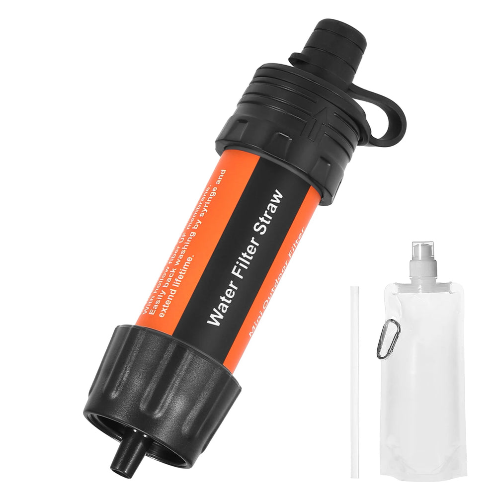 Portable Water Filter Straw for Outdoor Adventures