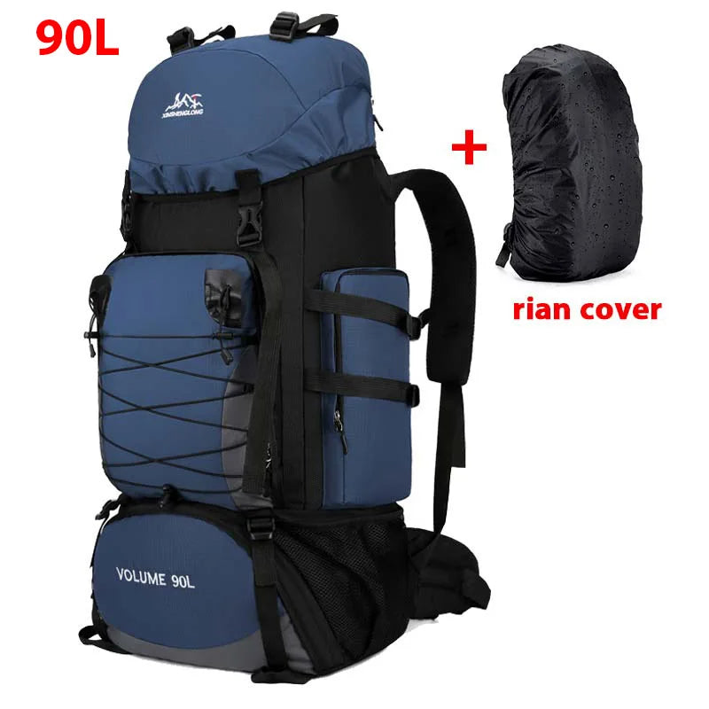 90L Military Tactical Backpack - Large Capacity Hiking & Camping Rucksack