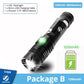 Professional LED Flashlight - 1000 Lumen Rechargeable Tactical Torch