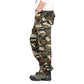 Men's Tactical Cargo Pants - Cotton Outdoor Work Trousers