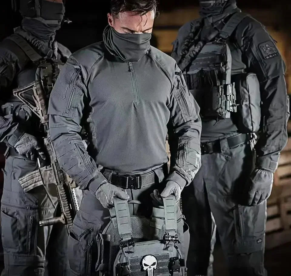 Pioneer Tactical Frog Suit - Camouflage Combat Uniform for Men