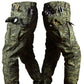 IX7 Tactical Cargo Pants - Winter Fleece Lined Multi-Pocket Waterproof Trousers