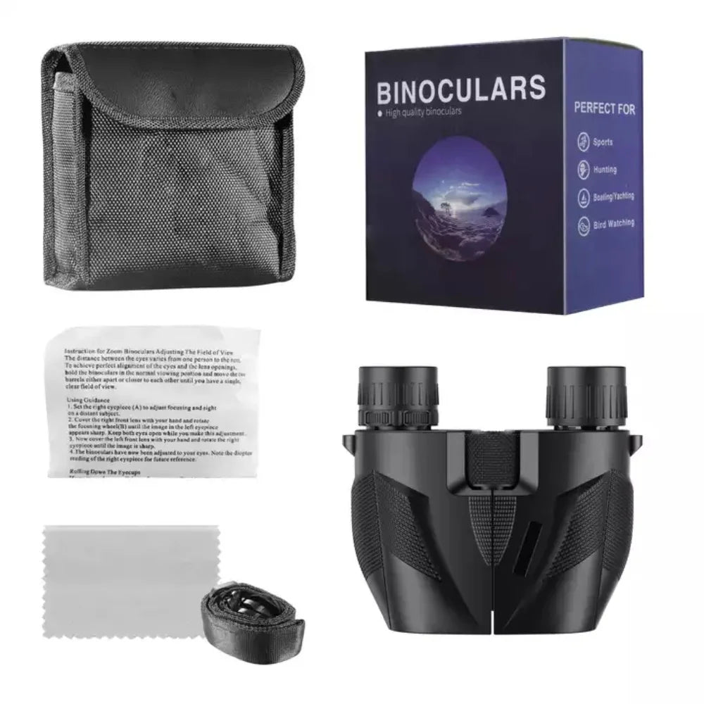Ponbos 10x25 HD Binoculars - Professional Grade Optics for Birdwatching and Outdoor Adventures