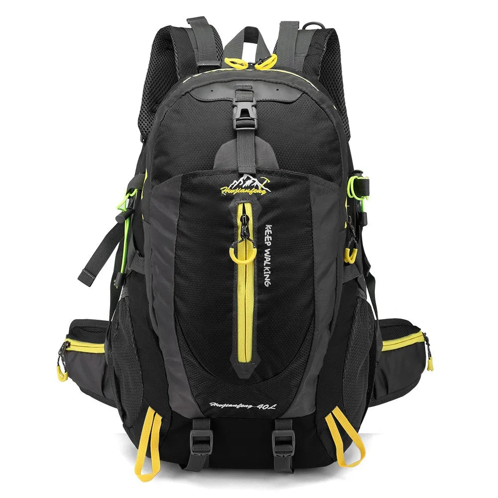 40L Water-Resistant Hiking Backpack - Outdoor Travel & Trekking Daypack