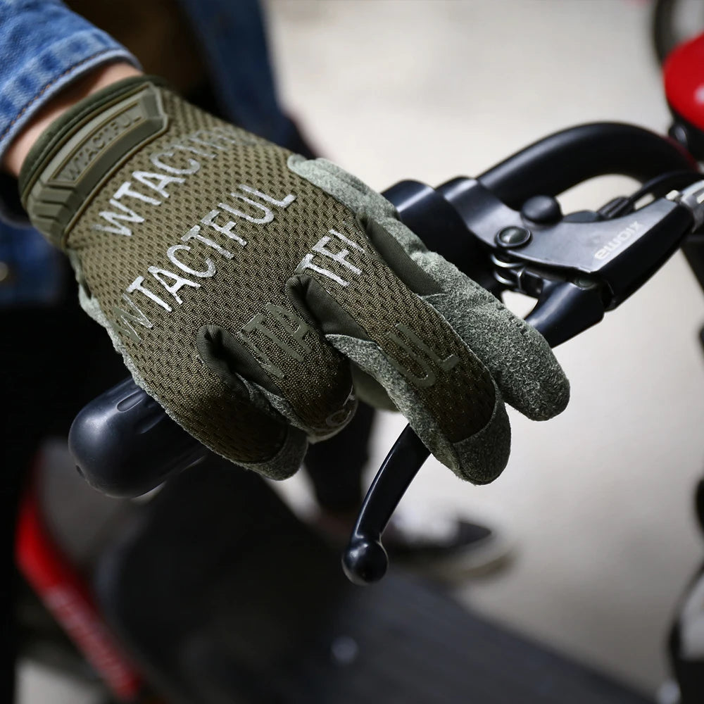 GUMAO Tactical Full Finger Gloves - Touch Screen Compatible Sports Gloves