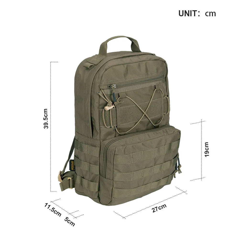 Elite Tactical Hydration Backpack - 15L Military Grade Outdoor Pack