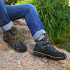 Men's Waterproof Hiking Boots - Breathable Outdoor Mountain Climbing Shoes