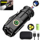 Rechargeable Mini LED Flashlight - 2000 Lumen Waterproof Tactical Torch