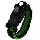 LED Paracord Survival Bracelet - Waterproof Emergency 550 Parachute Cord