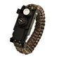 LED Paracord Survival Bracelet - Waterproof Emergency 550 Parachute Cord