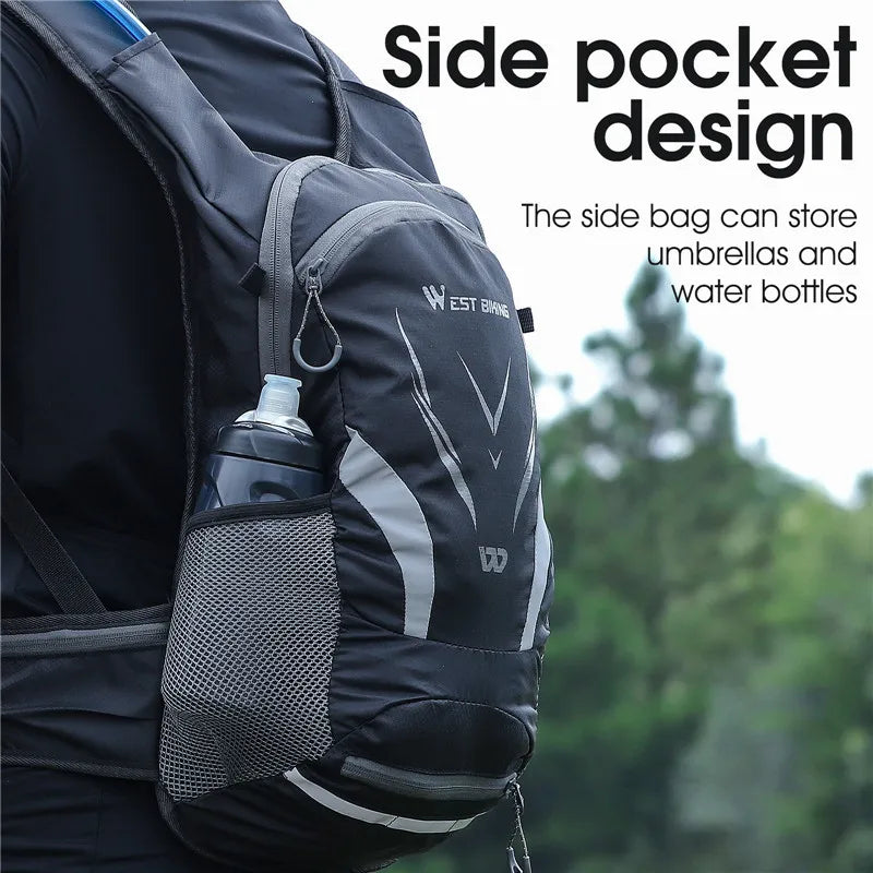 West Biking 16L Cycling Hydration Backpack - Waterproof Hiking & Mountain Biking Pack