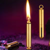 Premium Copper Keychain Lighter with Tobacco Press